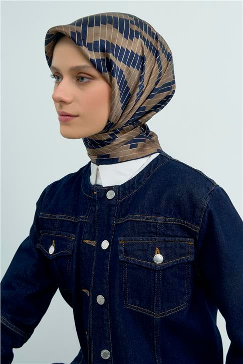 Armine  Saf İpek Twill Eşarp 9525D 83