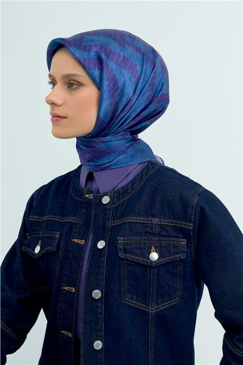 Armine  Saf İpek Twill Eşarp 9525D 87