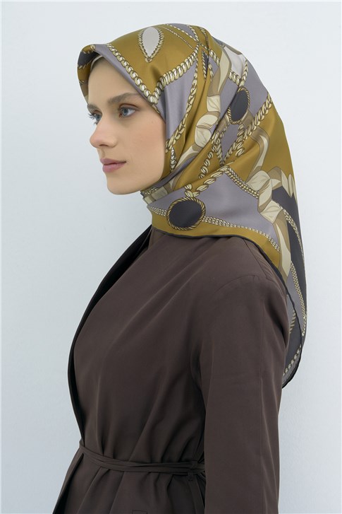 Armine  Saf İpek Twill Eşarp 9531D 33