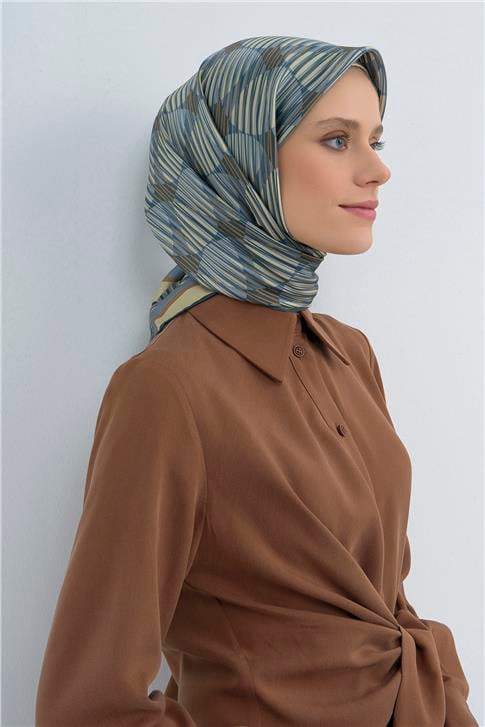 Armine  Saf İpek Twill Eşarp 9533D 84