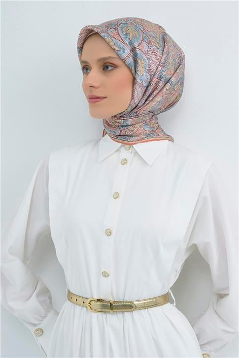 Armine  Saf İpek Twill Eşarp 9540D 36