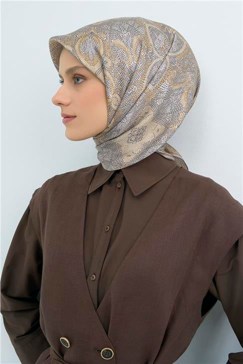 Armine  Saf İpek Twill Eşarp 9540D 84