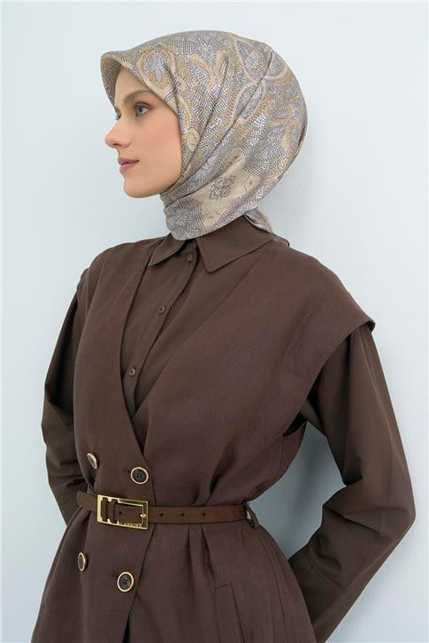 Armine  Saf İpek Twill Eşarp 9540D 84