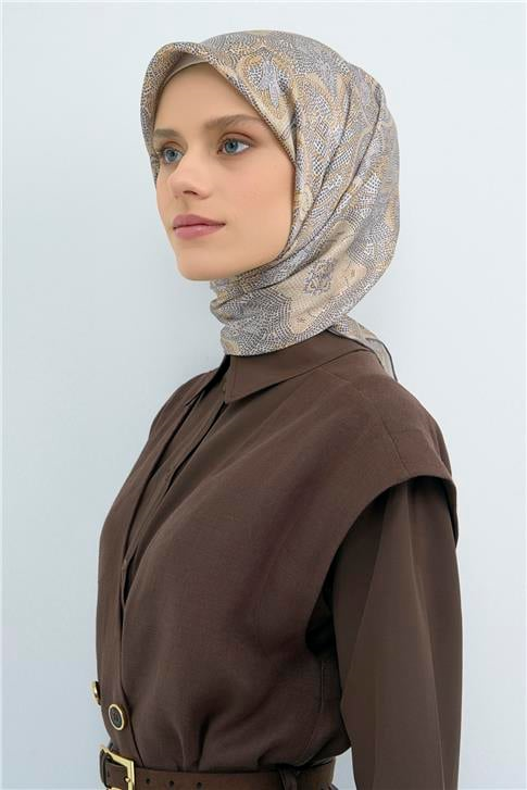 Armine  Saf İpek Twill Eşarp 9540D 84