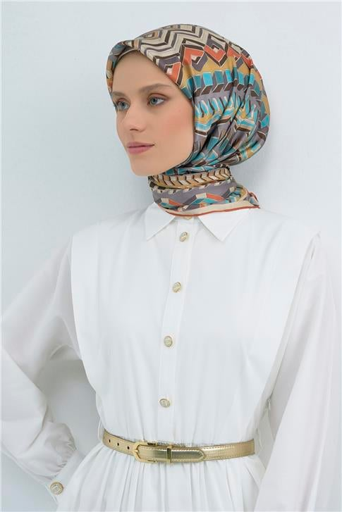 Armine  Saf İpek Twill Eşarp 9542D 38