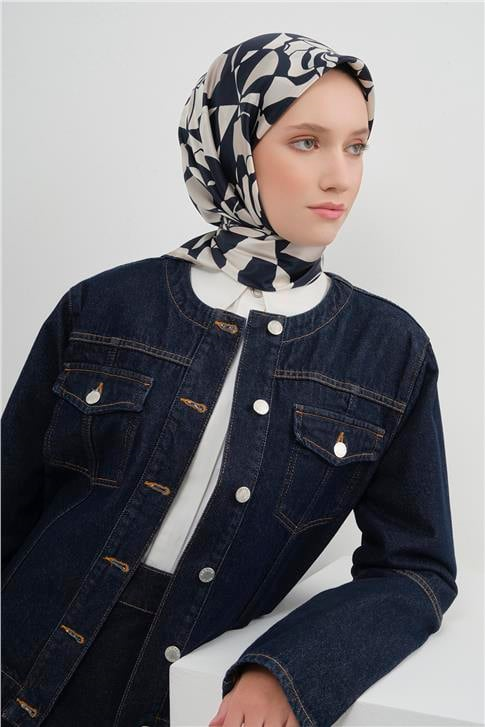 Armine  Saf İpek Twill Eşarp 9551D 06