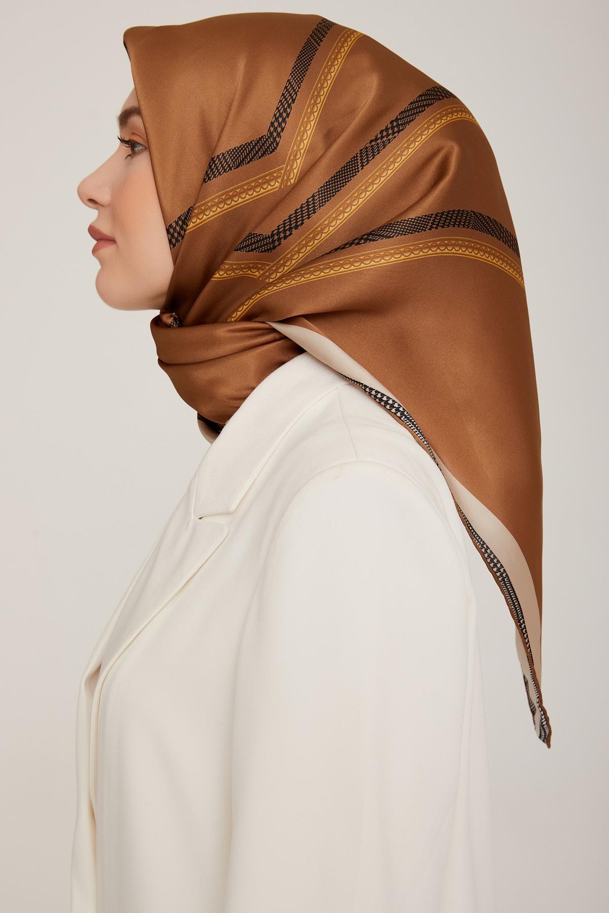 Armine 2022-23 Sonbahar Kış Sezonu Twill İpek Eşarp 8833D02 34