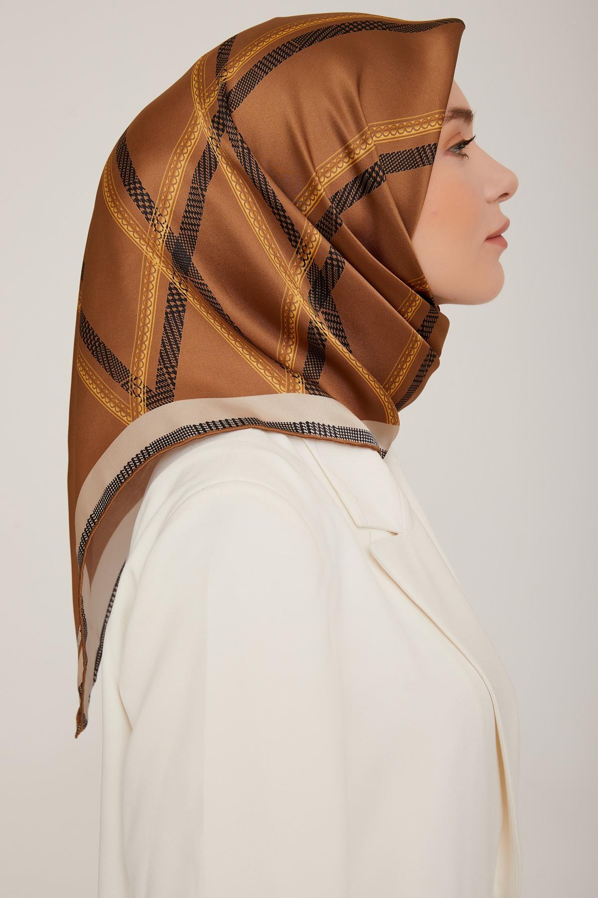 Armine 2022-23 Sonbahar Kış Sezonu Twill İpek Eşarp 8833D02 34