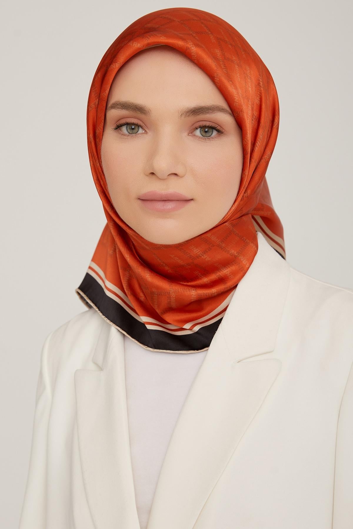 Armine 2022-23 Sonbahar Kış Sezonu Twill İpek Eşarp 8832D02 31
