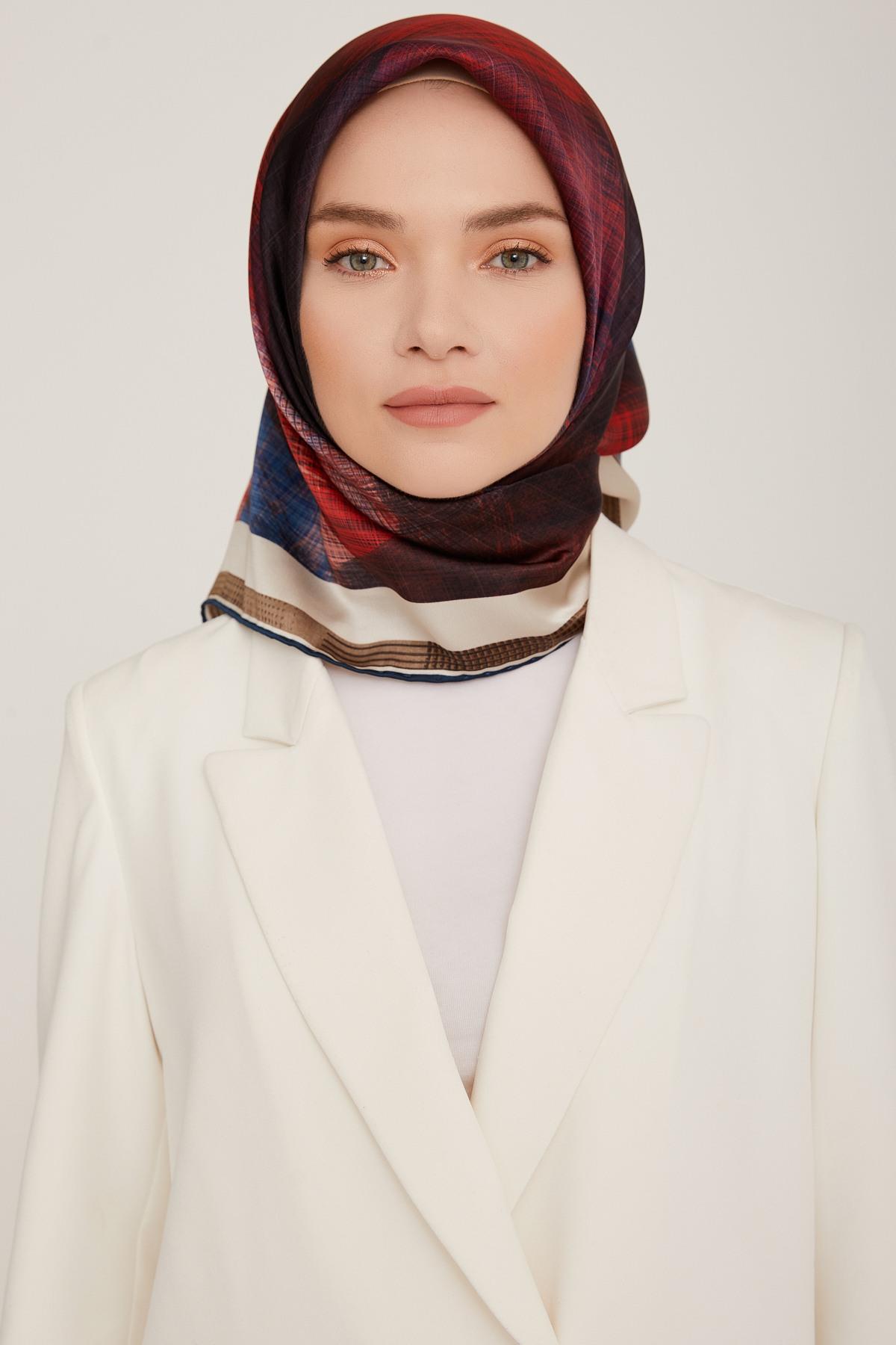 Armine 2022-23 Sonbahar Kış Sezonu Twill İpek Eşarp 8830D02 34