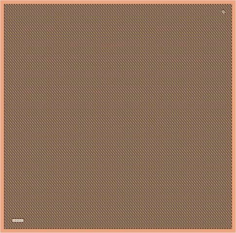 Armine Çiçek Desenli Saf İpek Twill Eşarp 9307D 80