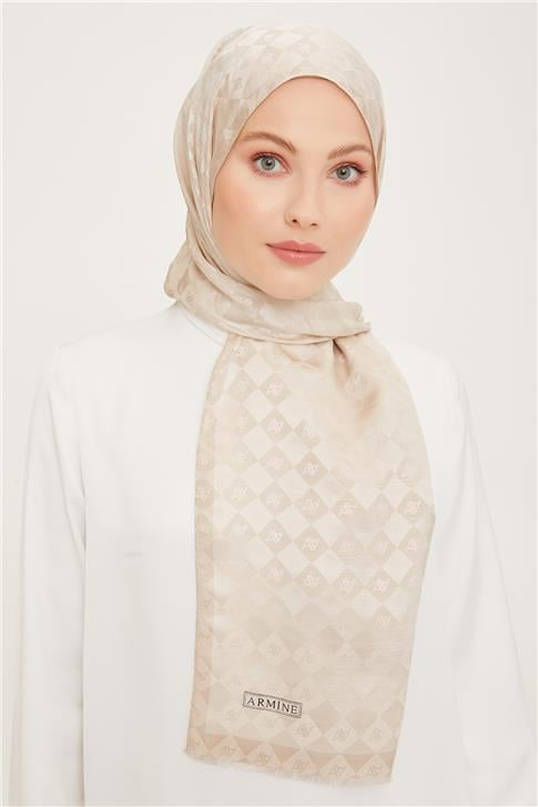 Armine Elegance İpek Pamuk Şal 06