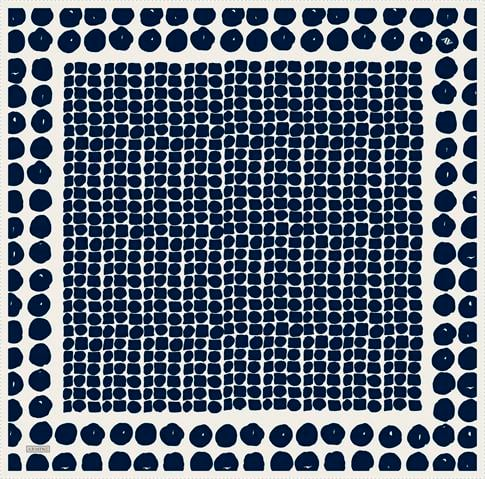 Armine Geometrik Desenli Saf İpek Sura Eşarp 9354D 81