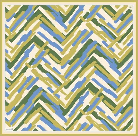Armine Geometrik Desenli Saf İpek Sura Eşarp 9303D 01