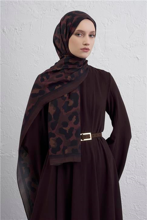 Armine İpek Tensel Leopar Şal 3 04