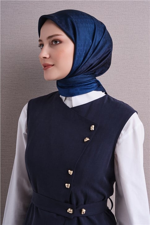 Armine Jakarlı İpek Eşarp 9647D 51