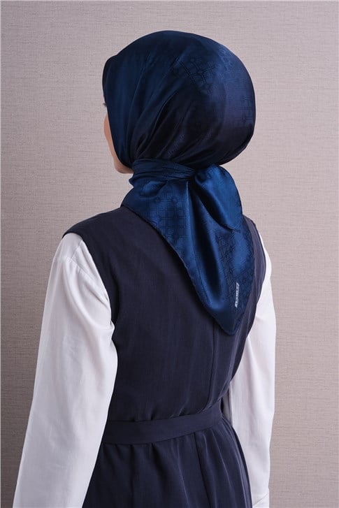 Armine Jakarlı İpek Eşarp 9647D 51