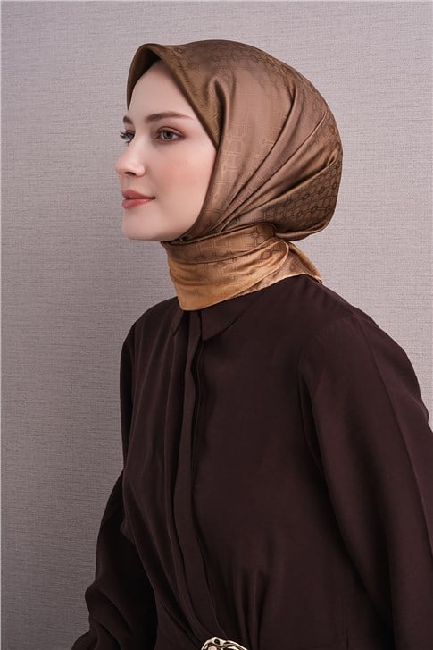 Armine Jakarlı İpek Eşarp 9647D 59