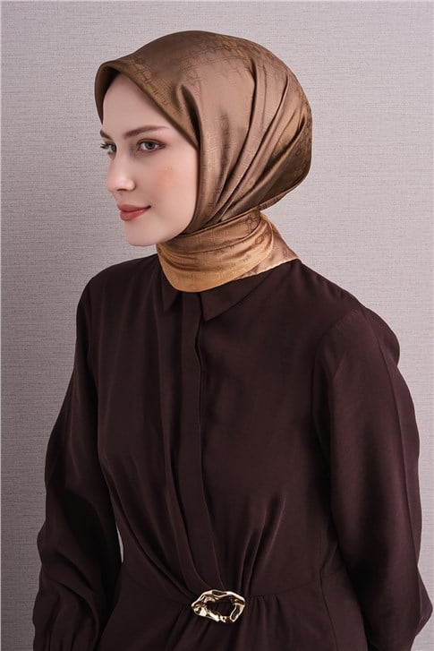 Armine Jakarlı İpek Eşarp 9647D 59