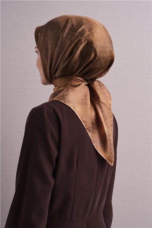 Armine Jakarlı İpek Eşarp 9647D 59
