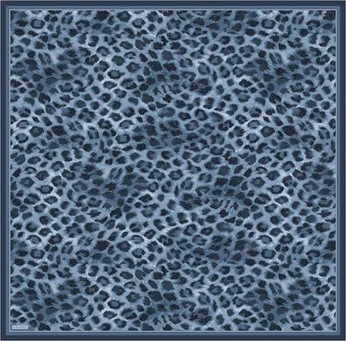Armine Klasik Desenli Saf İpek Twill Eşarp 9425D 33