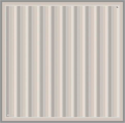 Armine Klasik Desenli Saf İpek Twill Eşarp 9327D 80