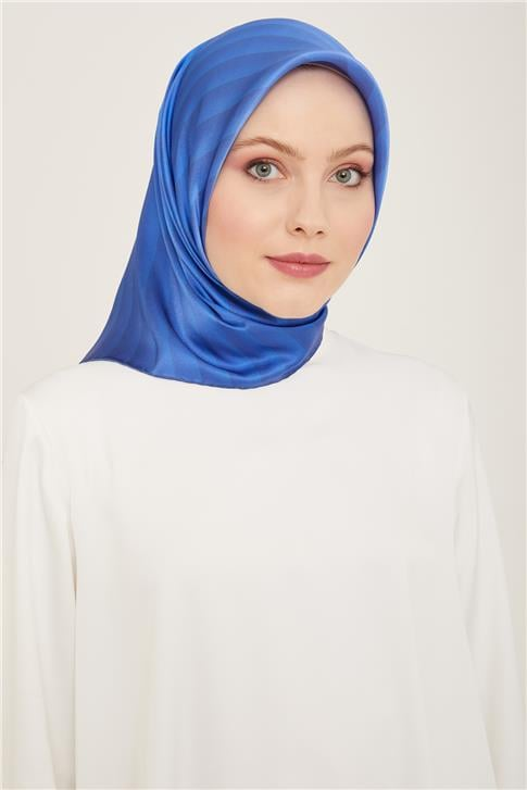 Armine Klasik Desenli Twill İpek Eşarp 24Ya9150 4 07