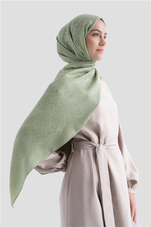 Armine Lyocell Naia Kare Monogram Şal 6 55