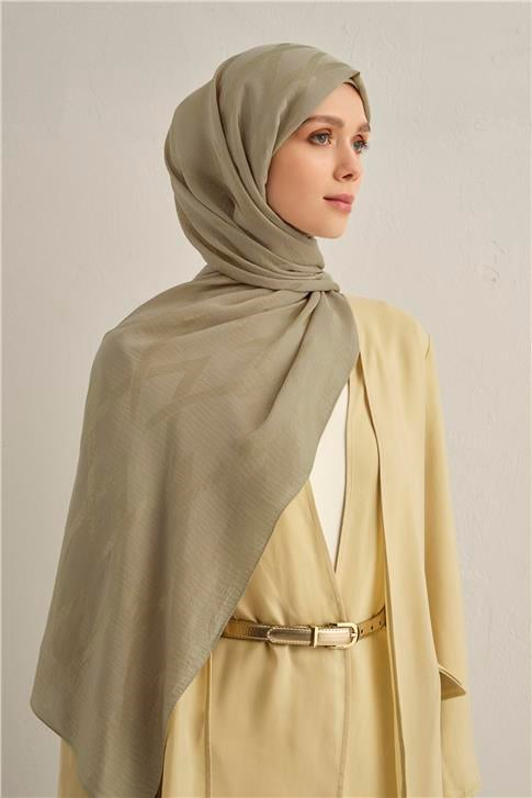 Armine Lyocell Naia Zikzak Desen Şal  1- 73