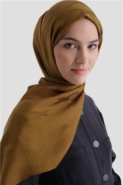 Armine Lyocell Naia Zikzak Desen Şal  1- 72