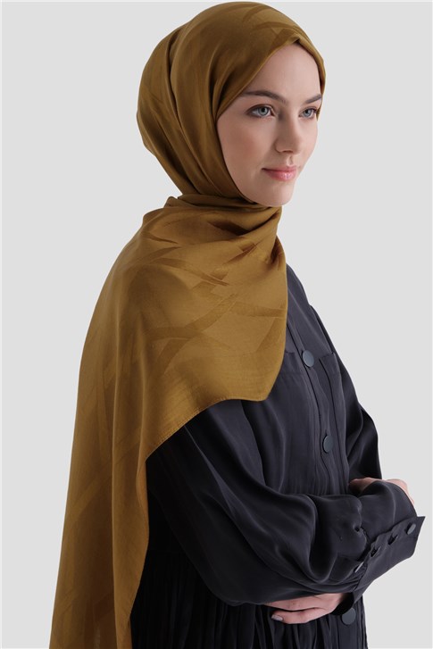 Armine Lyocell Naia Zikzak Desen Şal  1- 72