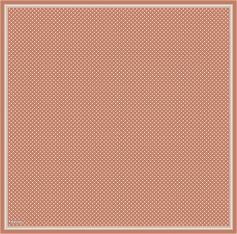 Armine Monogram Desenli Saf İpek Sura Eşarp 9345D 05