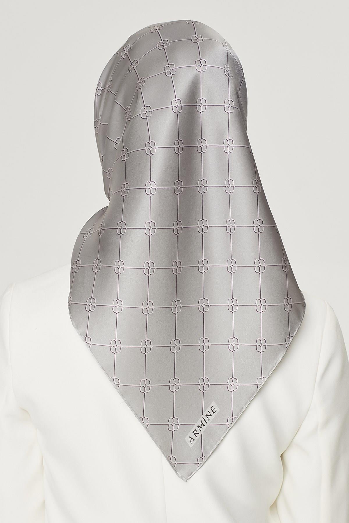 Armine Nostalji Serisi Twill İpek Eşarp 8555D-03