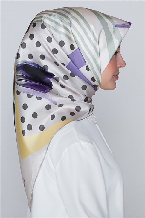 Armine Nostalji Twill İpek Eşarp 18Ya7297 8 81