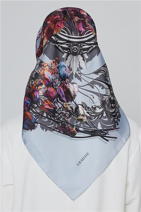 Armine Nostalji Twill İpek Eşarp 18Ya7469 81