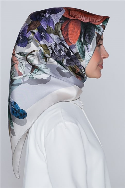 Armine Nostalji Twill İpek Eşarp 18Ya7580 36 80