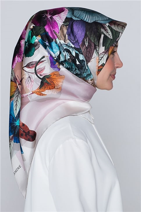 Armine Nostalji Twill İpek Eşarp 18Ya7580 36 36