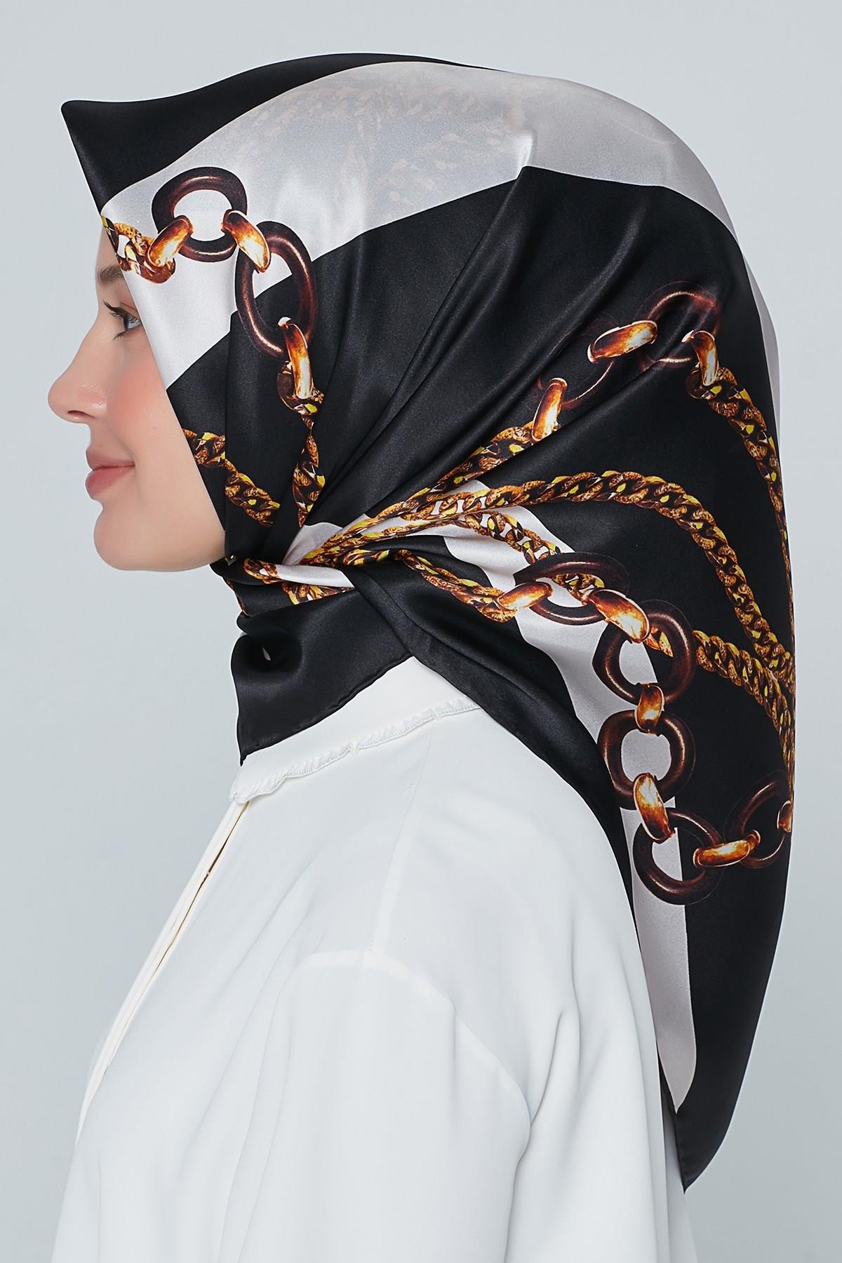 Armine Nostalji Serisi Sura İpek Eşarp 7832-20