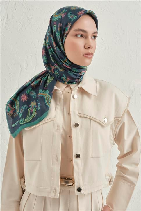 Armine Premium Pure Etnik Desen Eşarp 3 23