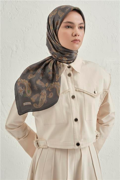 Armine Premium Pure Etnik Desen Eşarp 3 17