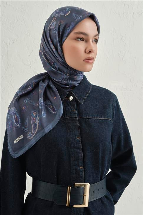 Armine Premium Pure Etnik Desen Eşarp 3 19