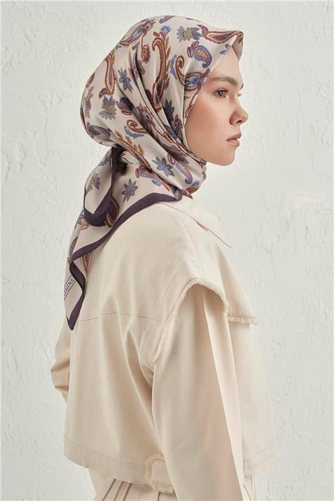 Armine Premium Pure Etnik Desen Eşarp 3 03