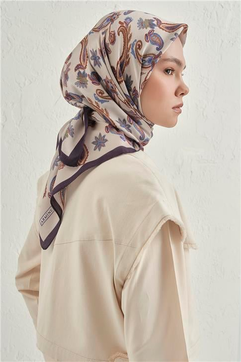 Armine Premium Pure Etnik Desen Eşarp 3 03