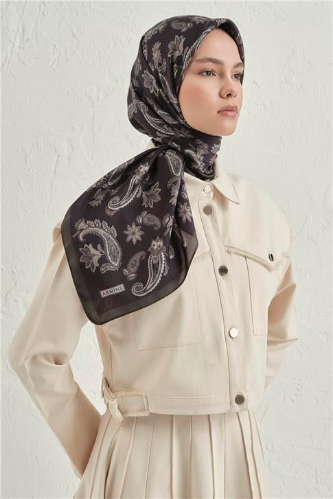 Armine Premium Pure Etnik Desen Eşarp 3 24