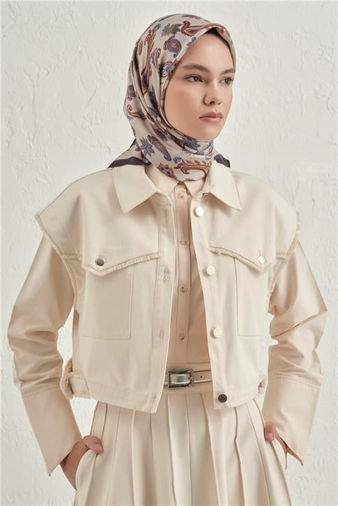 Armine Premium Pure Etnik Desen Eşarp 3 03