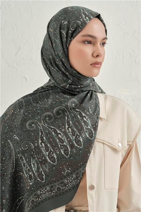 Armine Premium Pure Etnik Desen Şal 4 33