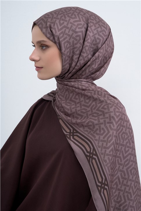 Armine Pure Şal 3112 34 Kahverengi