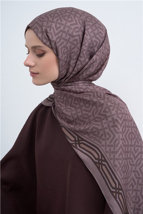 Armine Pure Şal 3112 34 Kahverengi