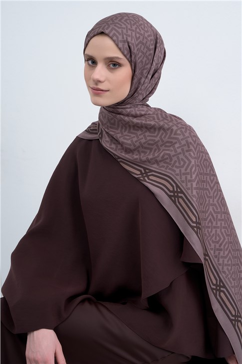 Armine Pure Şal 3112 34 Kahverengi