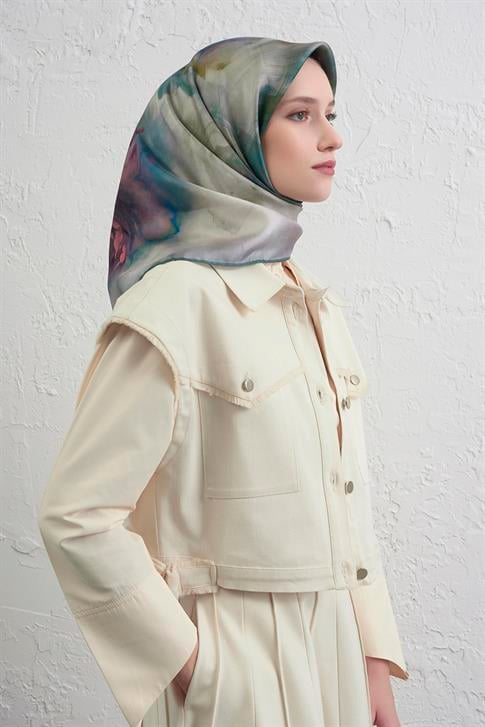 Armine Saf İpek Sura Eşarp 9426D 09